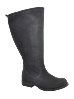 Damenstiefel JJ Footwear Arlington Schwarz Wadengröße XXL