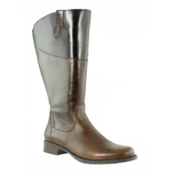 Damenstiefel JJ Footwear Menorca Cognac Espresso XXL