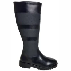 Stiefel Custom Made Franka Black Wadengröße 27.5 Cm Damen