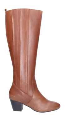 Damenstiefel JJ Footwear Managka Cognac Wadengröße XL