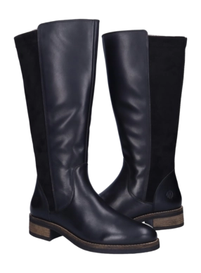 Damenstiefel JJ Footwear Annfield Schwarz Wadengröße M/L – Bild 2