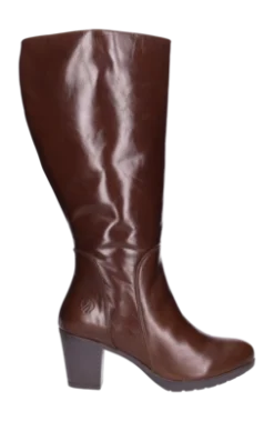 Damenstiefel JJ Footwear Brora Cognac Wadengröße XXL