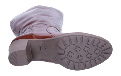 Damenstiefel JJ Footwear Brora Cognac Wadengröße XL – Bild 2