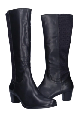 Damenstiefel JJ Footwear Crofton Schwarz Wadengröße M/L – Bild 2