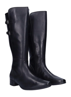 Damenstiefel JJ Footwear Piraens Schwarz Wadengröße XXL – Bild 3