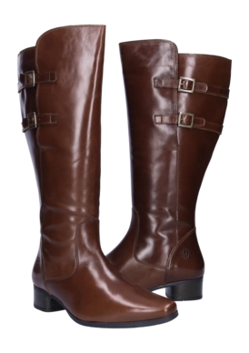 Damenstiefel JJ Footwear Piraens Cognac Wadengröße XXL – Bild 4