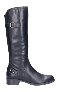 Damenstiefel JJ Footwear Napoli Schwarz Wadengröße L