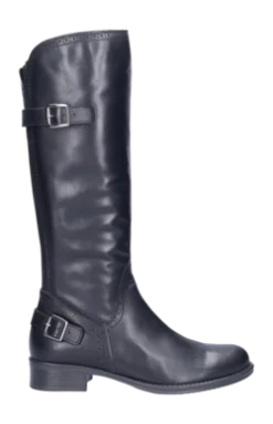 Damenstiefel JJ Footwear Napoli Schwarz Wadengröße XXL