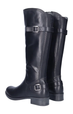 Damenstiefel JJ Footwear Napoli Schwarz Wadengröße L – Bild 4