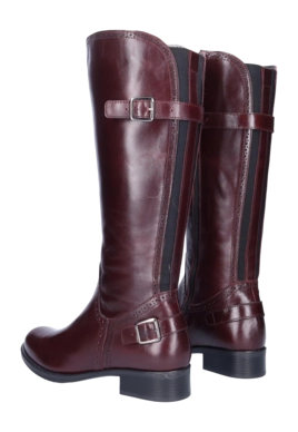 Damenstiefel JJ Footwear Napoli Bordo Wadengröße L – Bild 4