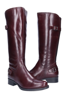 Damenstiefel JJ Footwear Napoli Bordo Wadengröße L – Bild 6