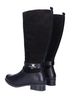 Damenstiefel JJ Footwear Cheddar Schwarz Wadengröße XL – Bild 3