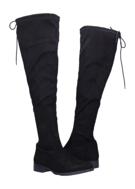 Damenstiefel JJ Footwear Tickhill Schwarz Wadengröße XL – Bild 4