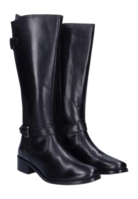 Stiefel JJ Footwear Redbourn Schwarz Wadengröße XXL Damen – Bild 4