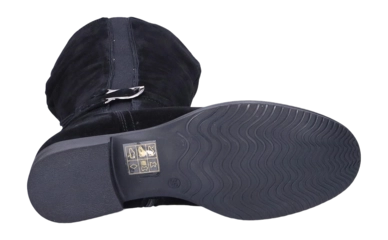 Stiefel JJ Footwear Coalville Schwarz Suède XXXL Damen – Bild 5