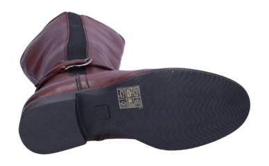 Stiefel JJ Footwear Coalville Bordo Leder XXXL Damen – Bild 2