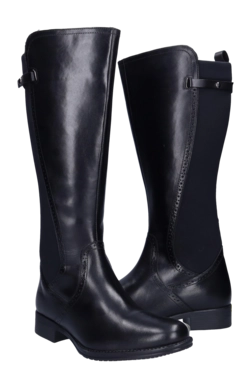 Stiefel JJ Footwear Bridport Schwarz Wadengröße XXXL Damen – Bild 3