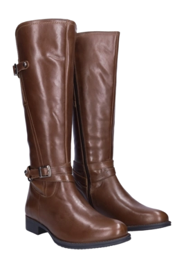 Stiefel JJ Footwear Dewsbury Cognac M/L Damen – Bild 5