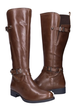 Stiefel JJ Footwear Dewsbury Cognac M/L Damen – Bild 7