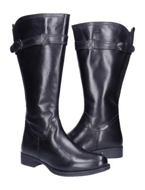 Damenstiefel JJ Footwear Victoria Schwarz Wadengröße M / L – Bild 7