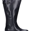 Damenstiefel JJ Footwear Kreta Schwarz Wadengröße M/L