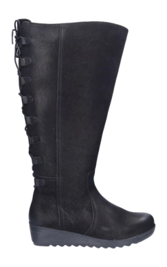 Damenstiefel JJ Footwear Akins Schwarz Wadengröße M/L