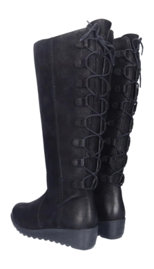 Damenstiefel JJ Footwear Akins Schwarz Wadengröße XXL – Bild 5