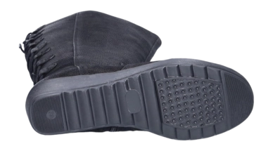 Damenstiefel JJ Footwear Akins Schwarz Wadengröße XXL – Bild 4