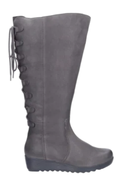 Damenstiefel JJ Footwear Akins Asfalt Wadengröße XL