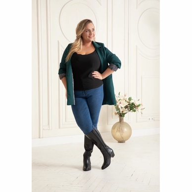 Damenstiefel JJ Footwear Managka Schwarz Wadengröße XXXL – Bild 8