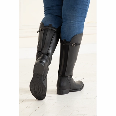 Damenstiefel JJ Footwear Kreta Schwarz Wadengröße M/L – Bild 9