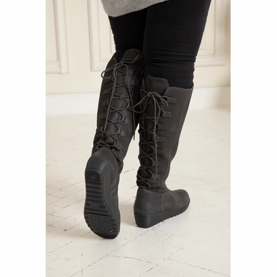 Damenstiefel JJ Footwear Akins Schwarz Wadengröße XXL – Bild 8