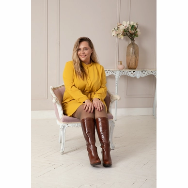 Damenstiefel JJ Footwear Brora Cognac Wadengröße XL – Bild 10