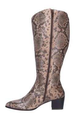 Damenstiefel JJ Footwear Adana Taupe XXL – Bild 7